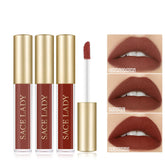 Sace Lady Waterproof Liquid Lipstick Mini Set β Matte, High Pigment, Long-Lasting Gloss